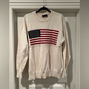 Andrew Rohan Flag Sweater